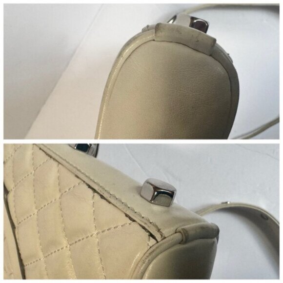 Rebecca Minkoff Studs Mini Mac Leather Crossbody Chain Shoulder Bag Zip Pocket - Picture 11 of 16